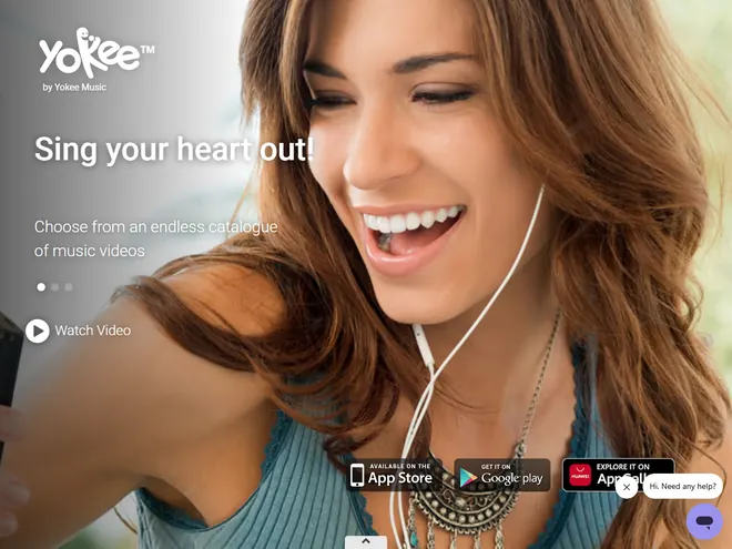 Screenshot of www.yokee.tv